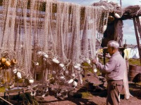 Mending-fish-nets