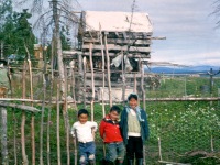 Children in Ambler, Alaska