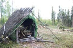2010-Oliver's domed cache at the lake, photo by  Dyre or Rein Dammann.jpg