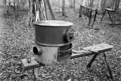 1978 Barrel stove construction